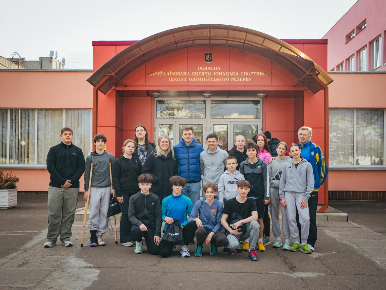 Електрогенератор для Черкаської ДЮСШ олімпійського резерву